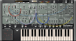 ROLAND SYSTEM100 Panel Patch web